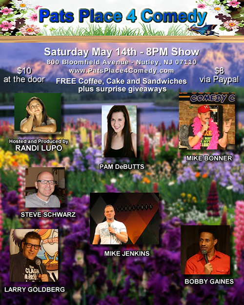 Pats Place 4 Comedy May 2016